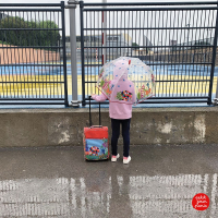 Elmer - Transparante Kinderparaplu